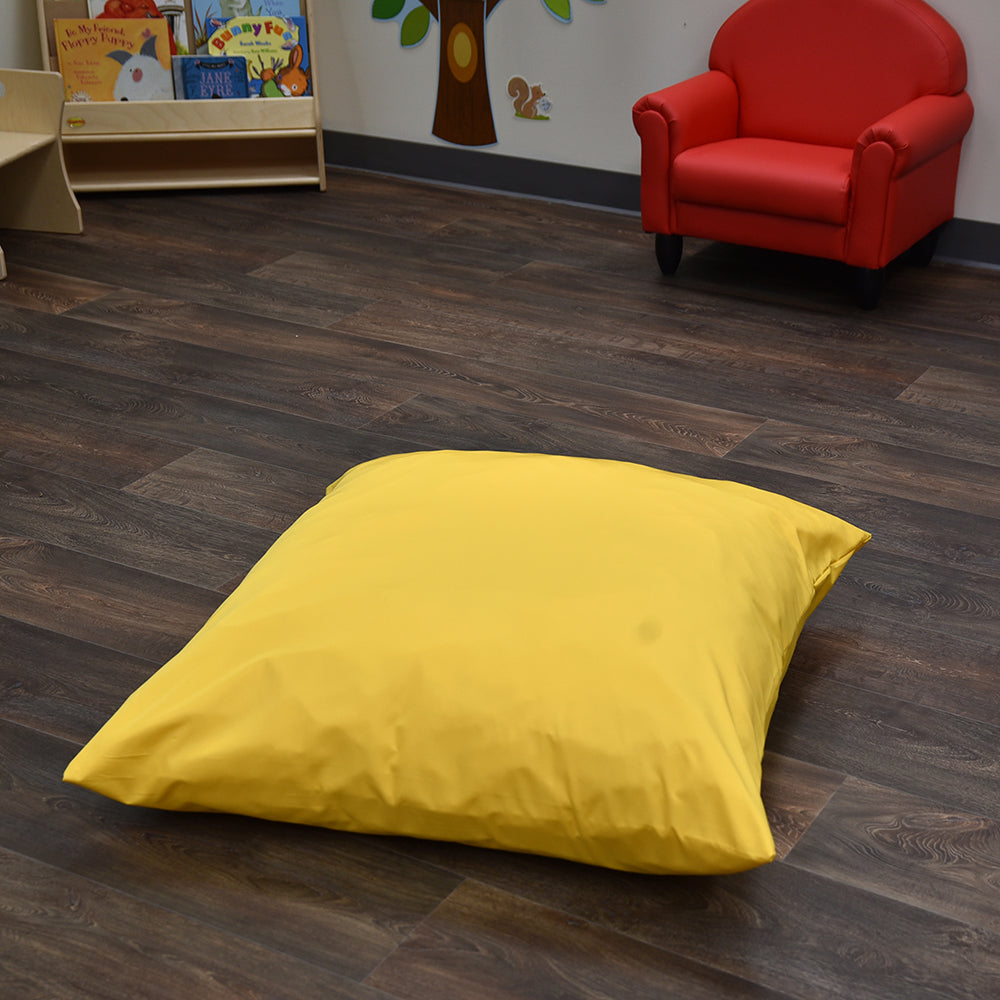 Giant Yellow Cuddle-Up Pillow