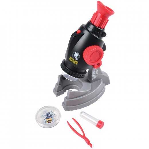 Child-Friendly Microscope with 40x Magnification | Includes Specimen Tube & Twee