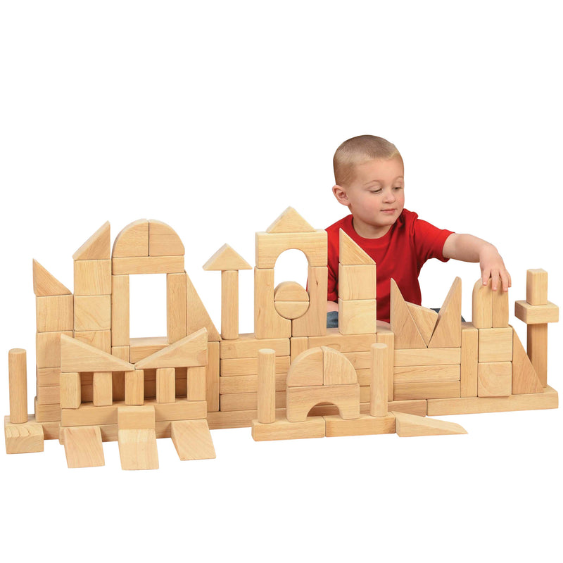 Durable Hardwood Unit Blocks for Classrooms | Wooden Building Sets for ...