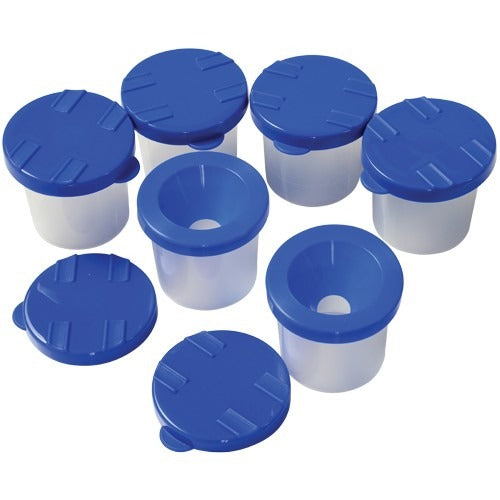 No-Spill Paint Cups With Lids