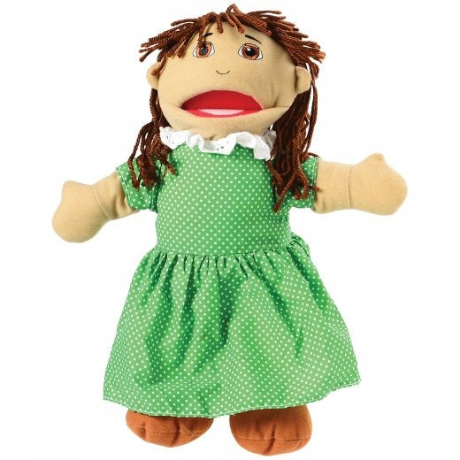 "Full Bodied" Open Mouth Puppets - Hispanic Family