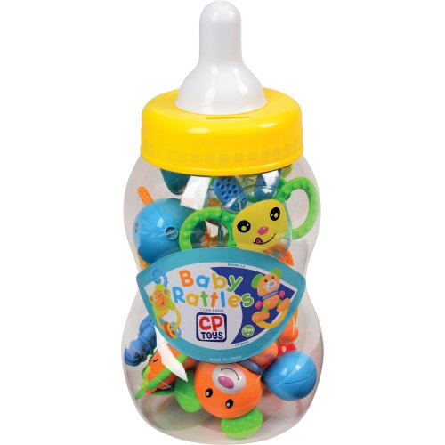 Baby Rattle Teether Toys w/ Giant Coin Bank