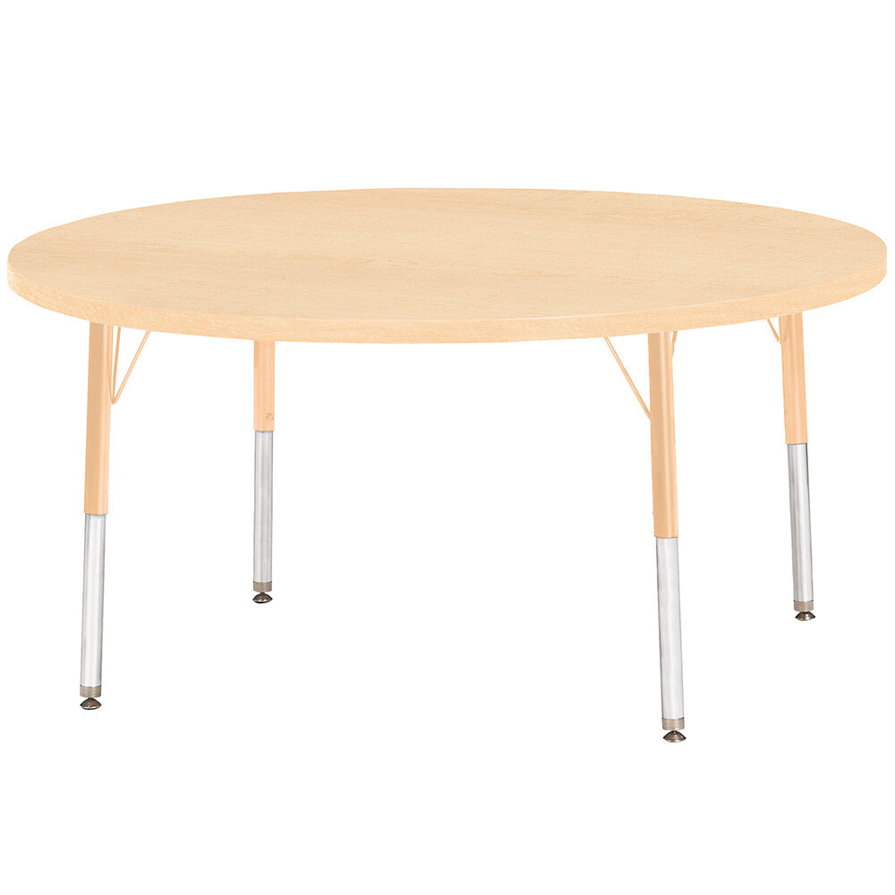 36" Round Maple Table