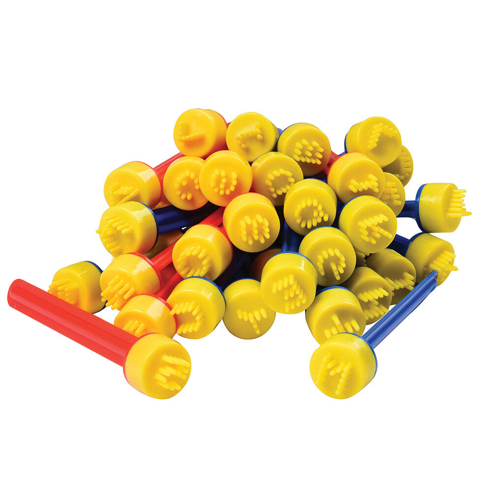 36-Piece Alphabet & Number Clay Stampers Set | Teach Letters & Numbers ...