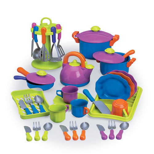 Color-Fun Cookware with pan, pots, & more - 39 piece