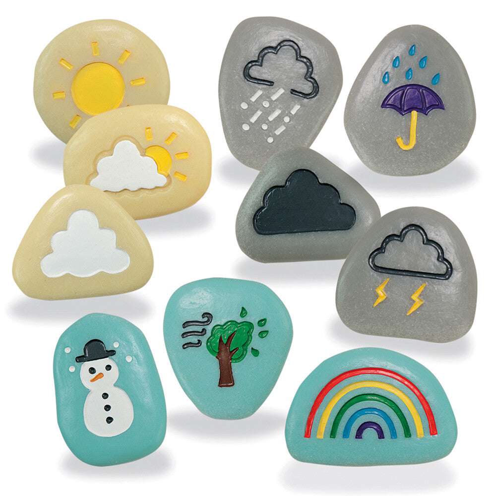 Set of 10 Weather Stones