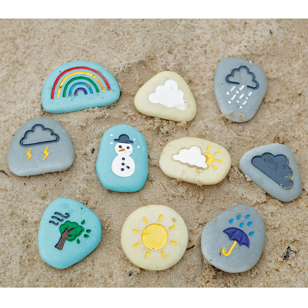 Tactile Stones in Sand