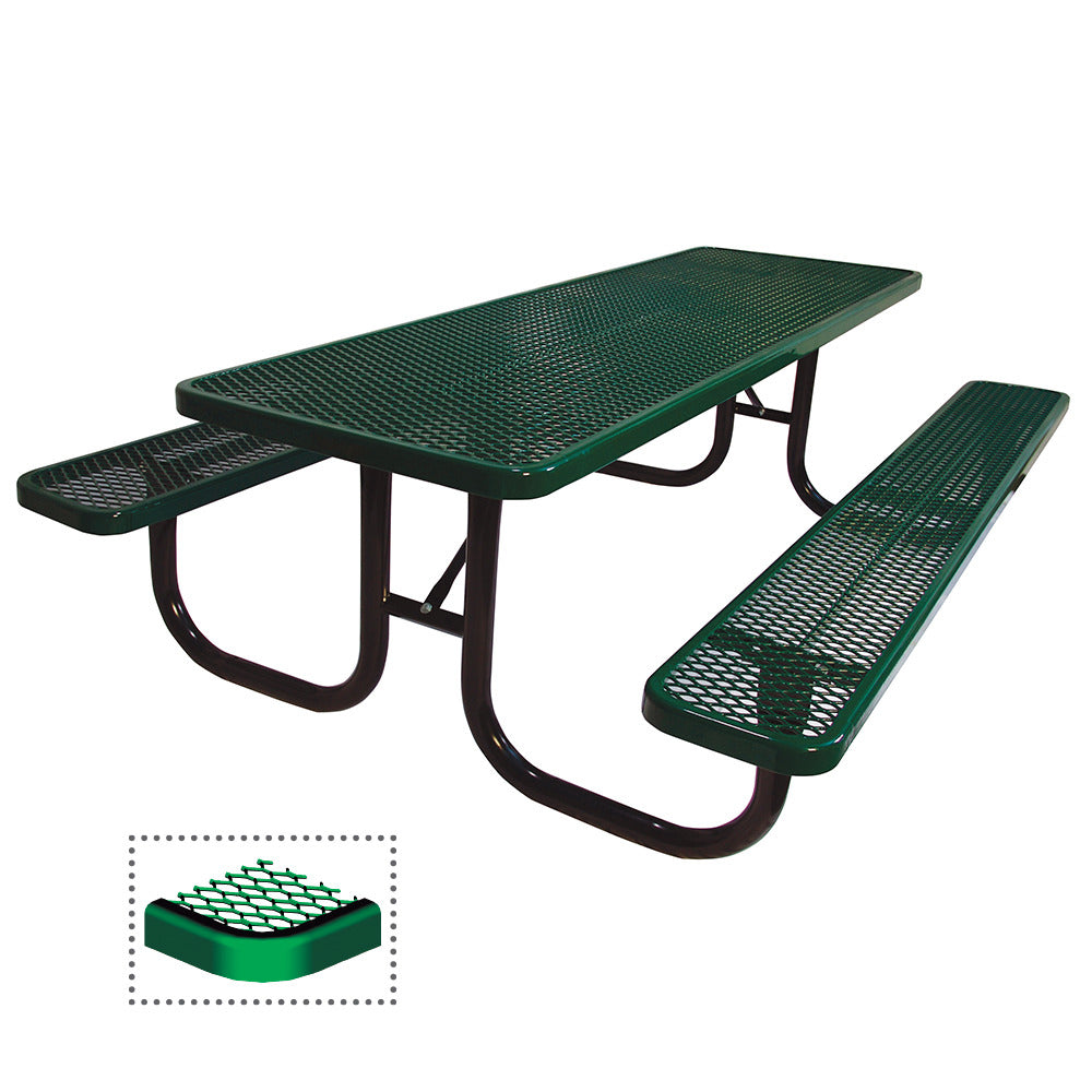 Heavy Duty Rectangular Picnic Table 6' Diamond 238-V6