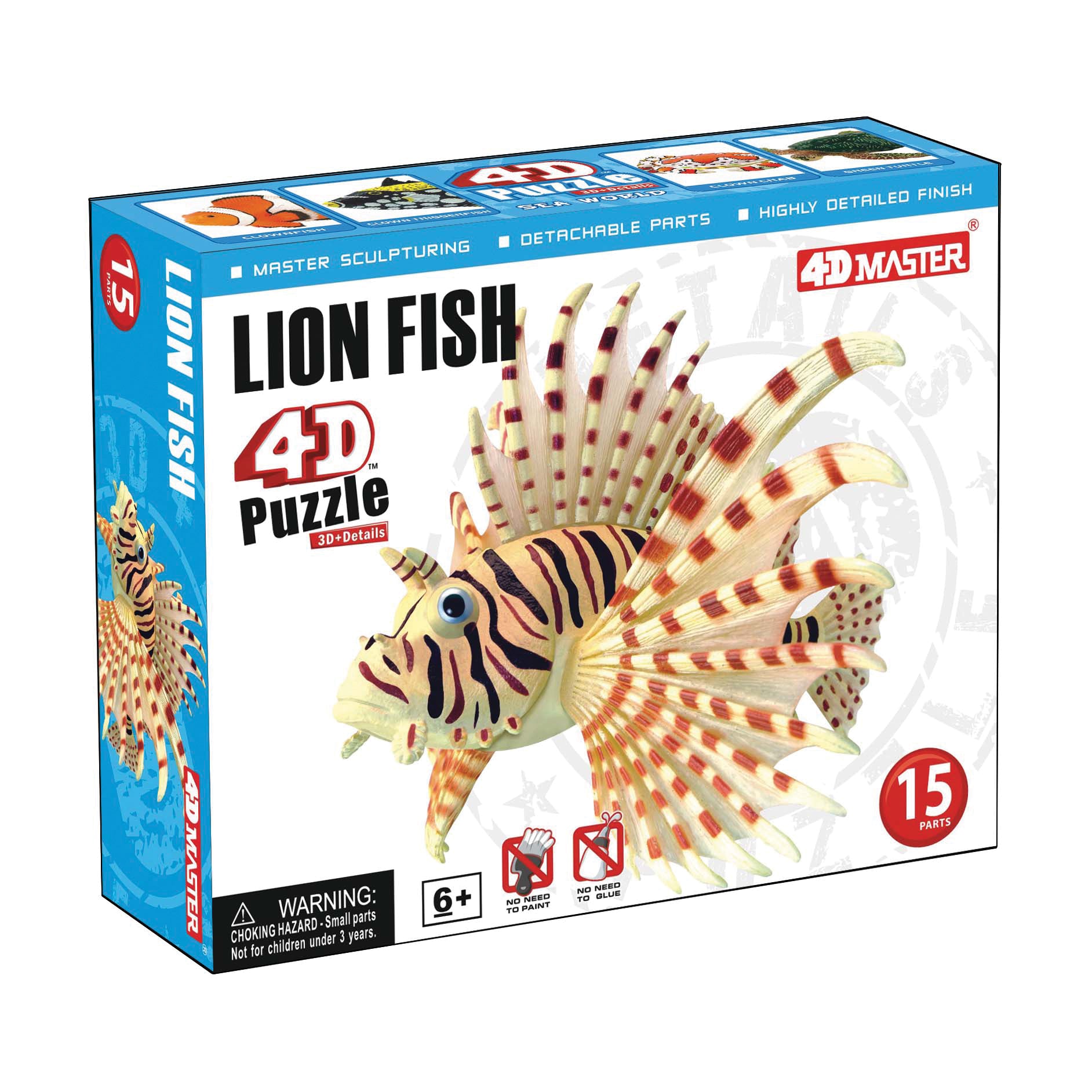 4D Puzzle - Lion Fish