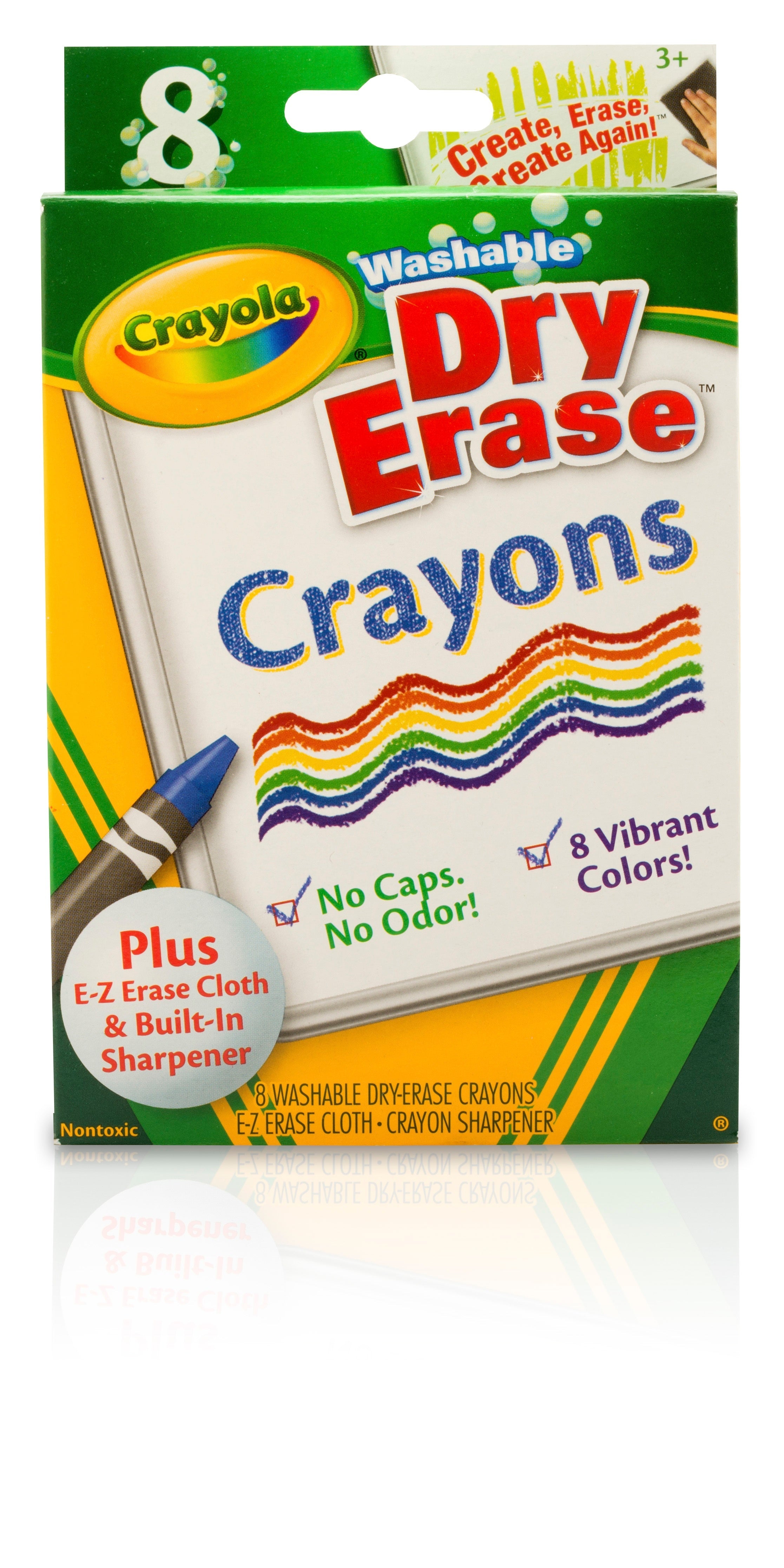Crayola® 8-Ct. Washable Dry-Erase Crayons