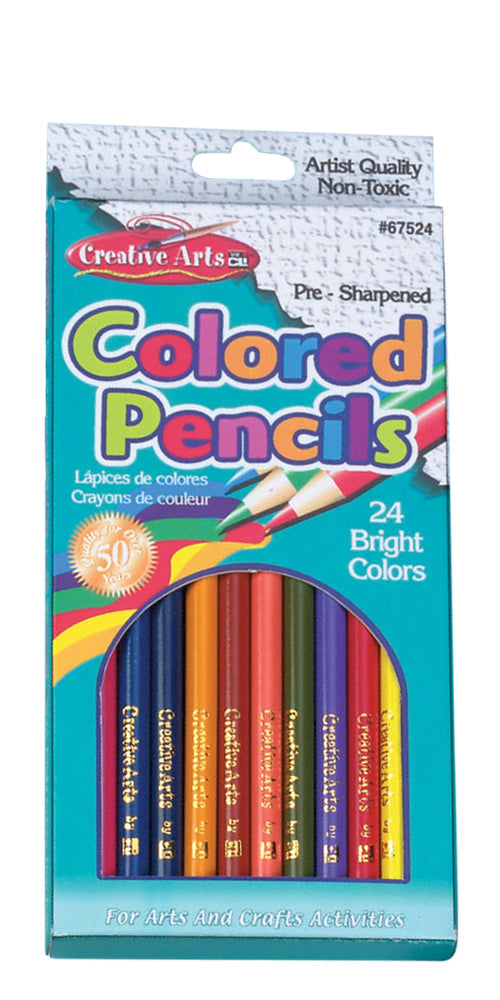 Colored Pencils by Charles Leonard / 24 count CLE-67524