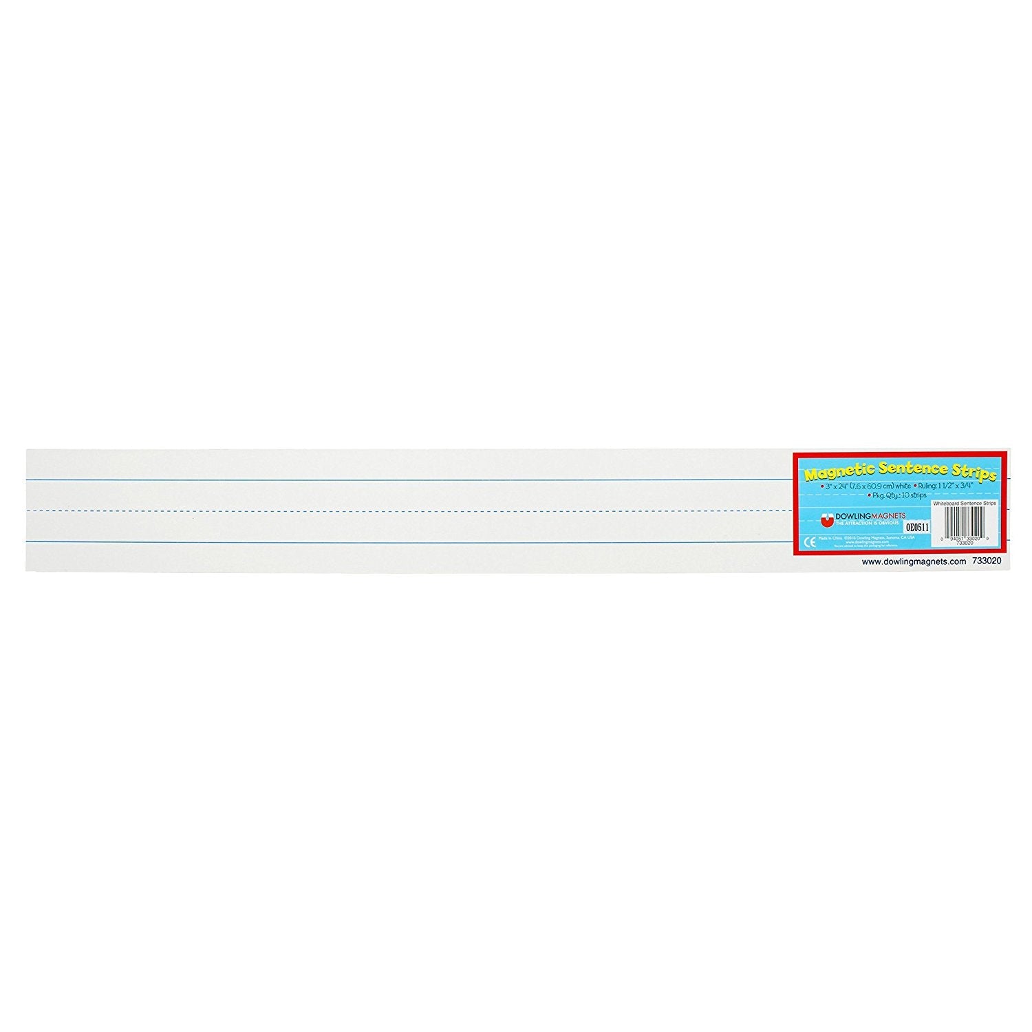 Large Magnetic Sentence Strips