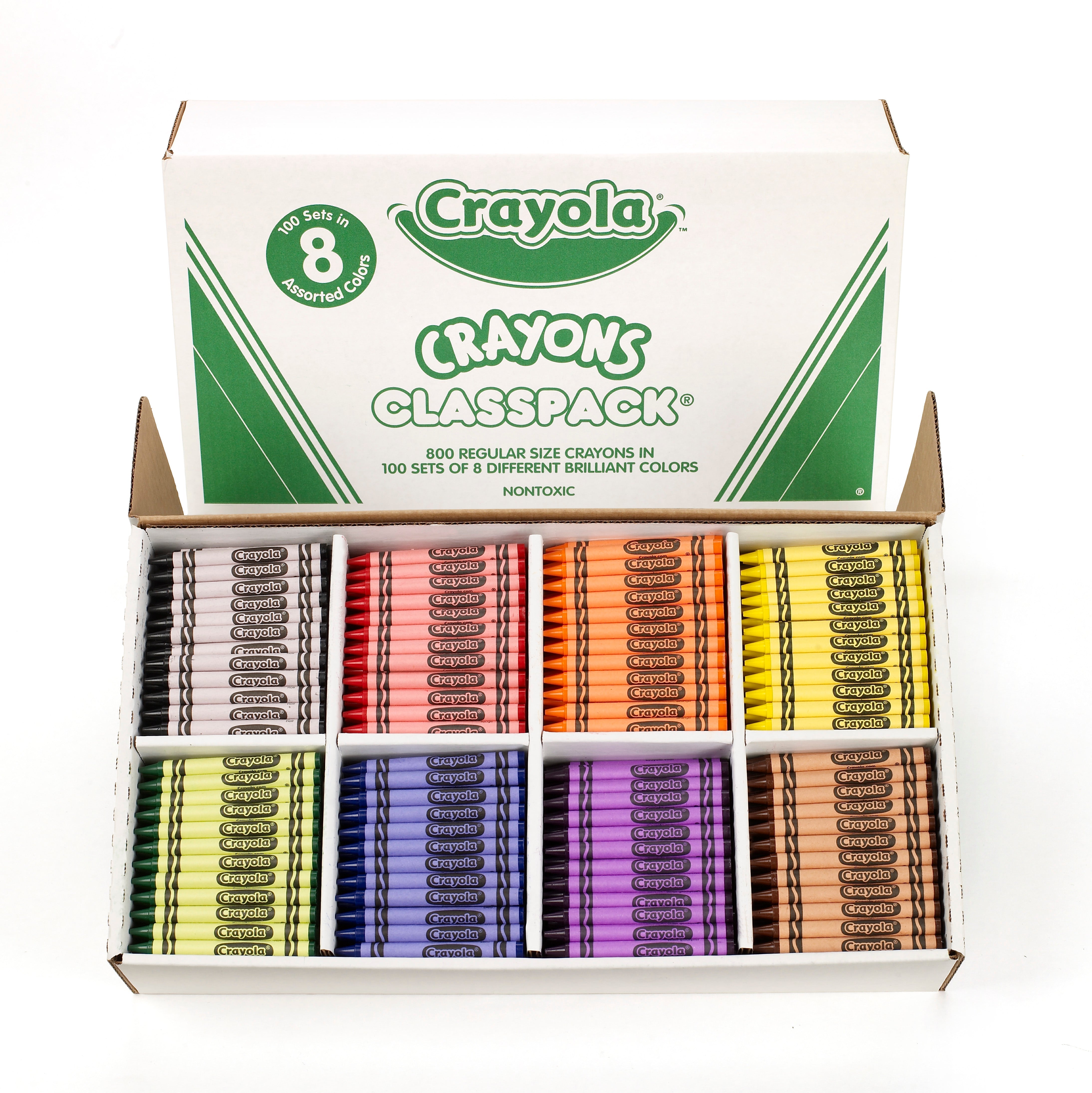 Crayola® Classpack® Regular Crayons w/ Box - 800 Count