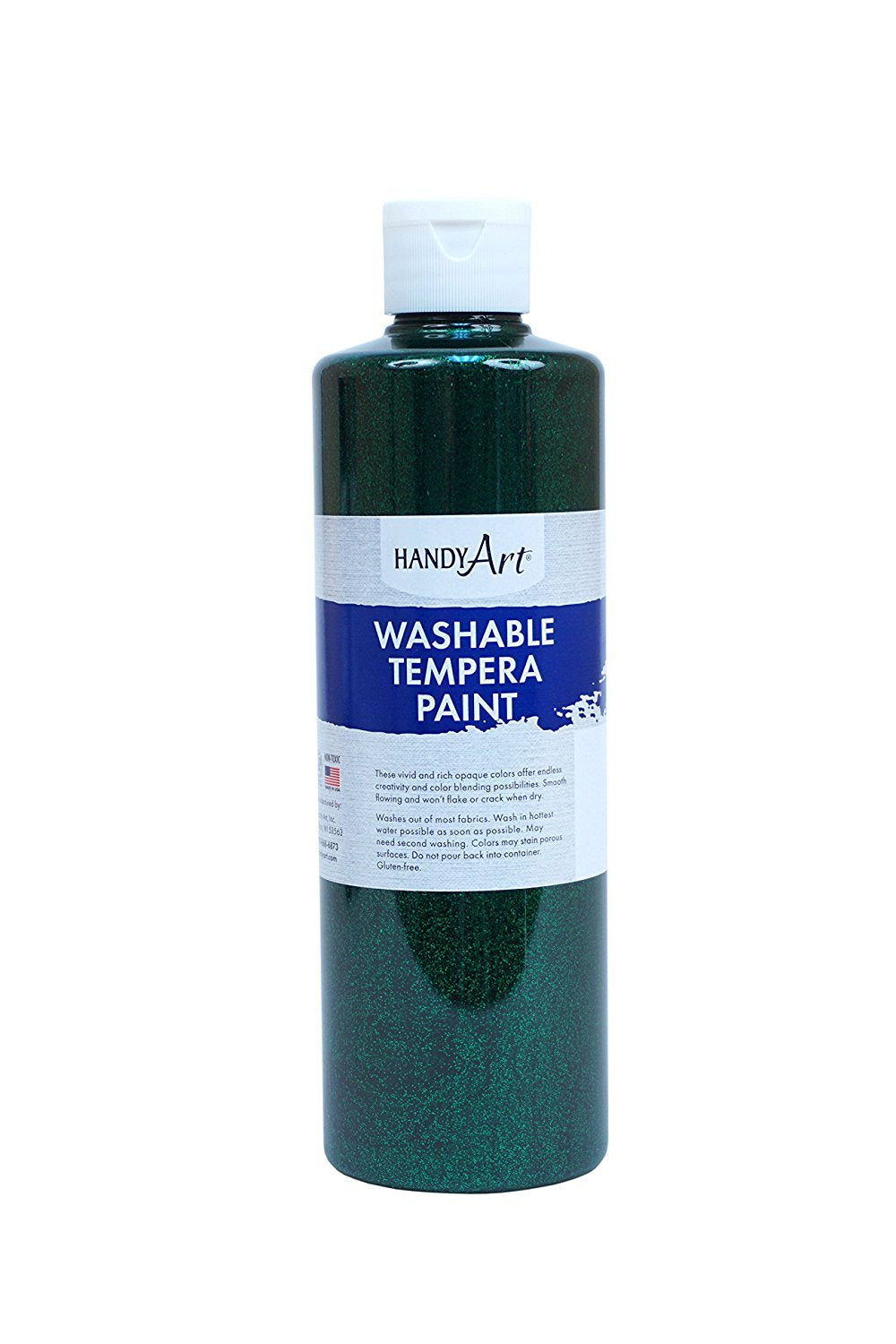 Washable Tempera Paint - Glitter Green