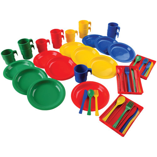 Indestructible Play Dishes - Service For 12