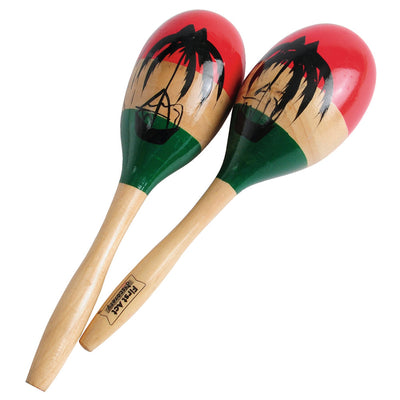 Musical Instruments Maracito Wood Maracas - Multicultural Rhythm Band Instruments