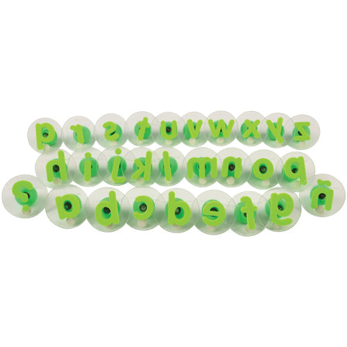 Knobbed Alphabet Stampers - Uppercase & Lowercase