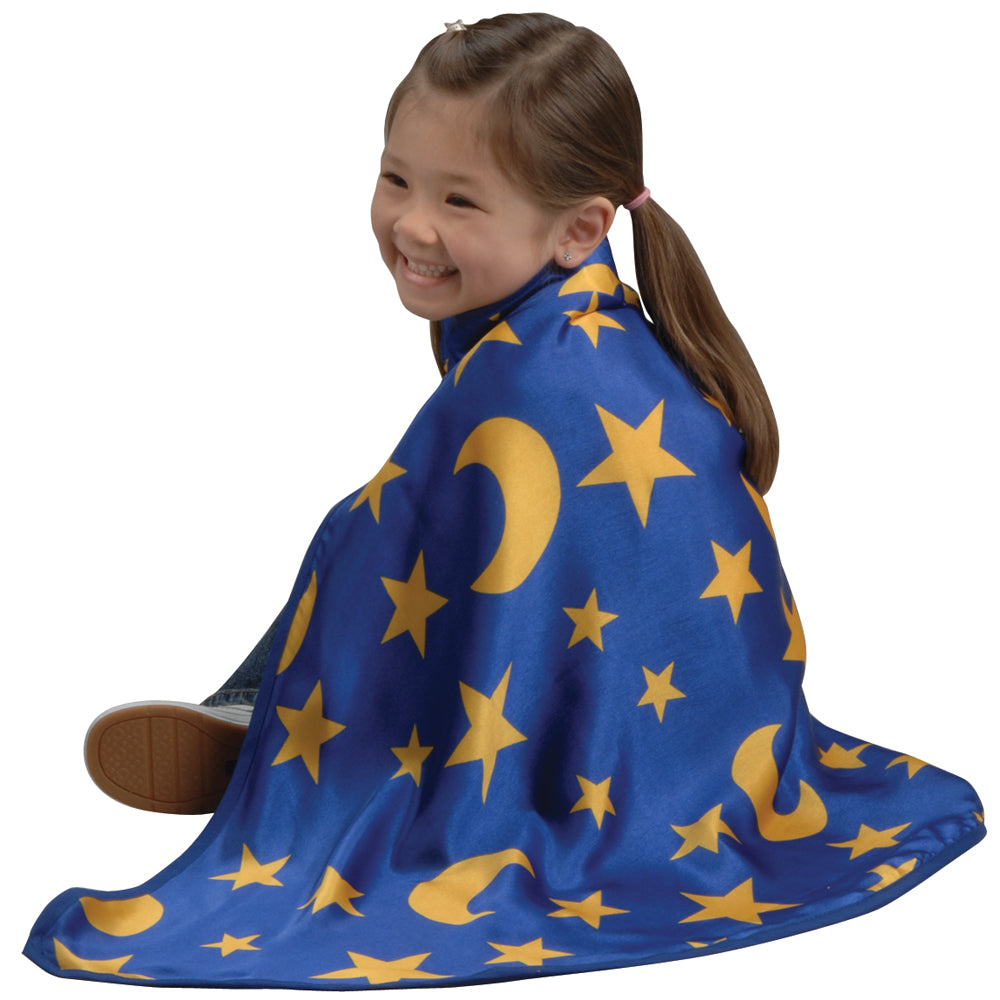 Adventure Cape - Blue and Gold Wizard