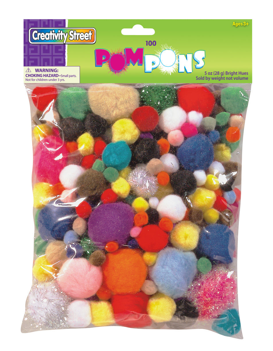 Pom Pons Classroom Sized Pack