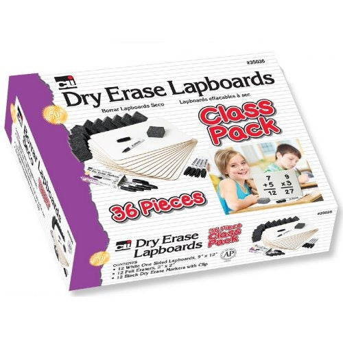 Dry Erase Lapboard Classroom Pack