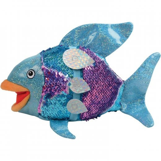 Cre8tive Minds The Rainbow Fish Puppet and Prop Set for Storytelling