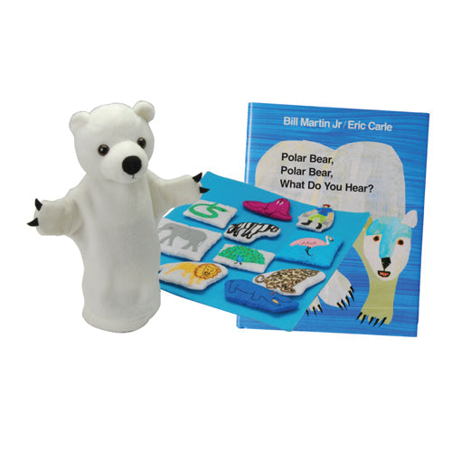 Polar Bear Puppetry Set & Book* CPX-637