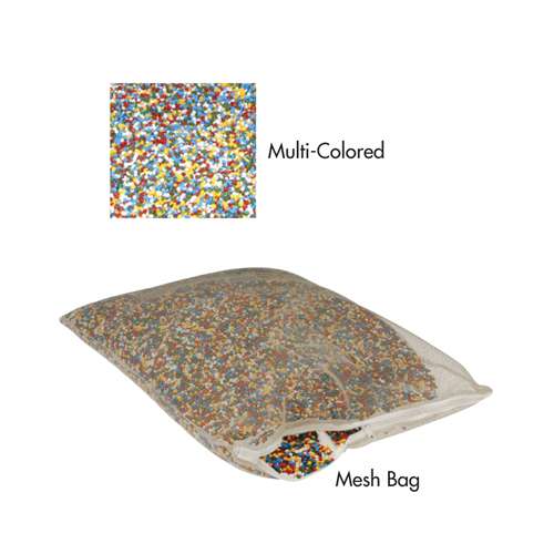 Multi-Colored Plasti-Pellets & Mesh Bag
