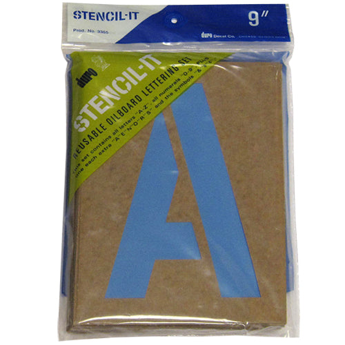 Oil Board Stencils - 9 inch