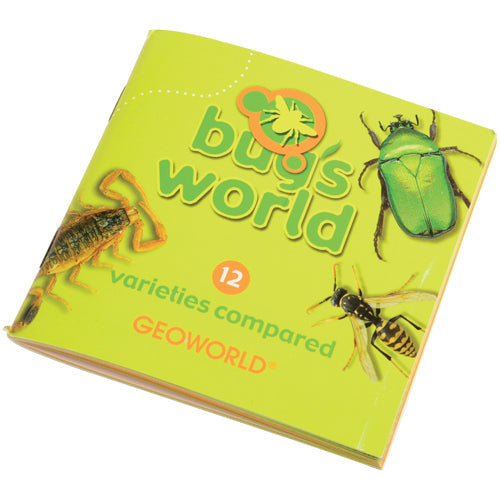 Geoworld Bugs World Collection of 12 Real Insects