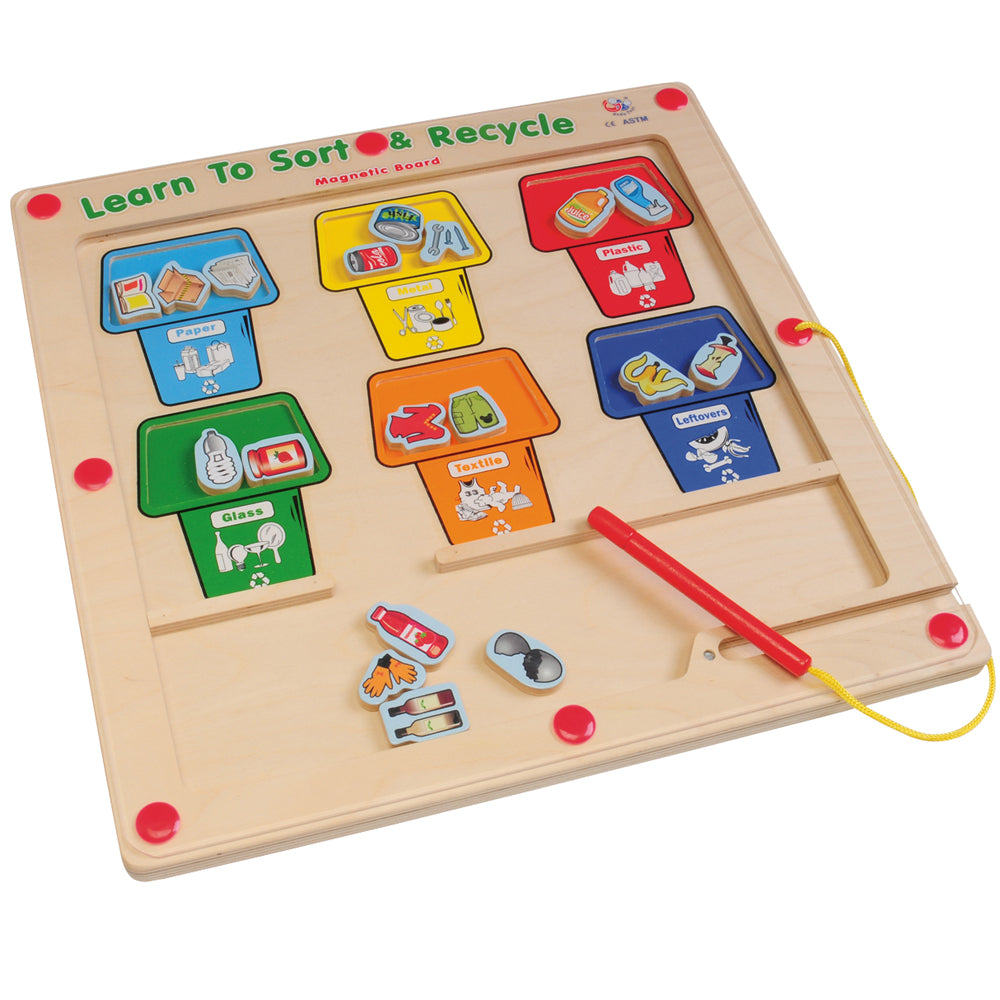 Magnetic Recycle Sorting Board