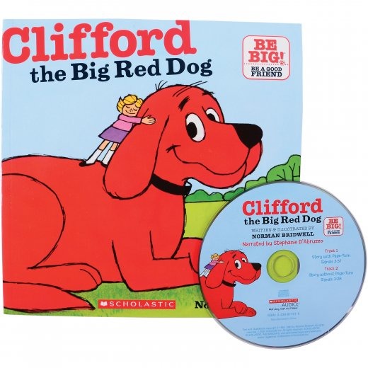 Clifford the Big Red Dog Book and CD