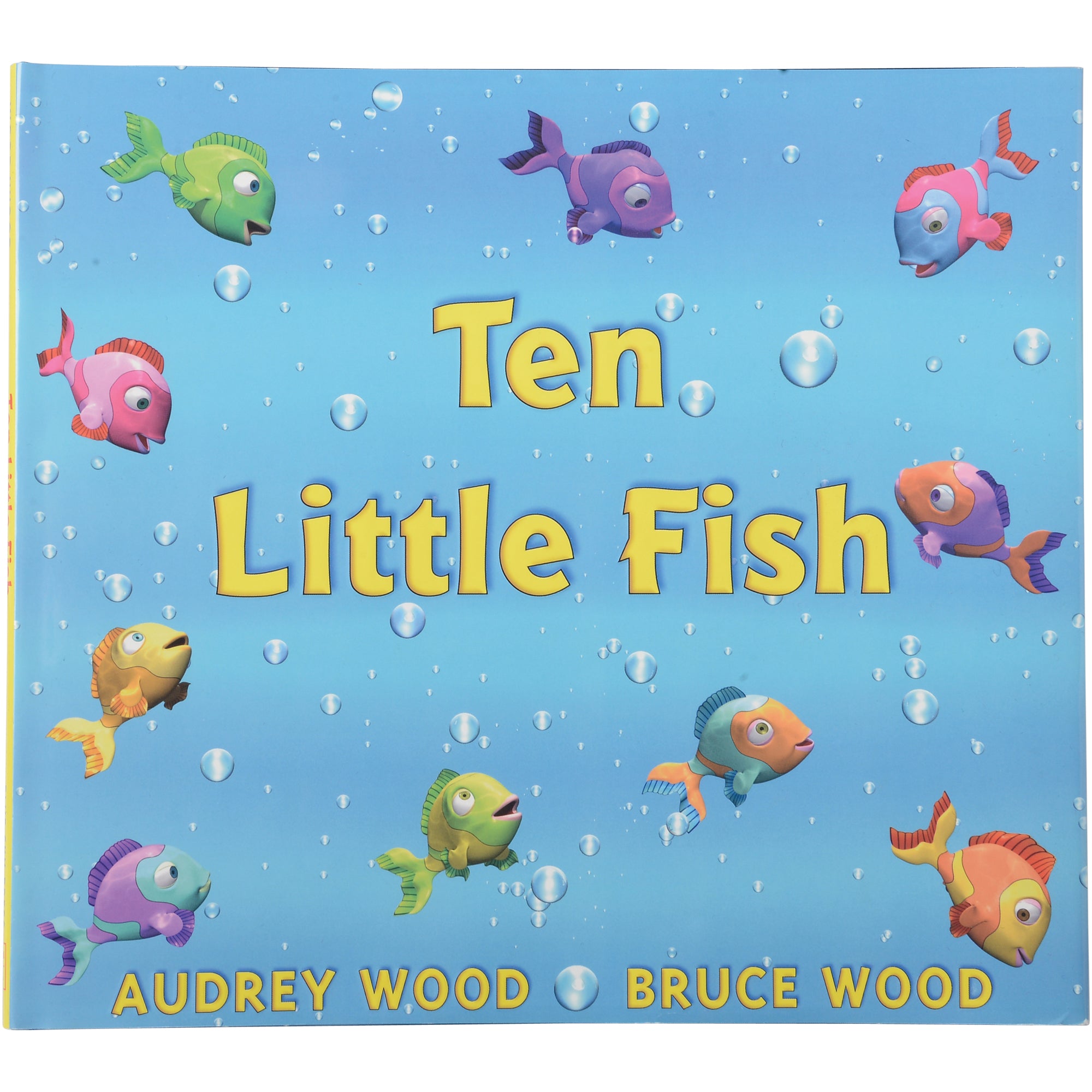 Ten Little Fish Hardcover Book