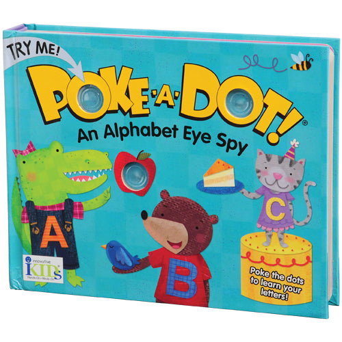 Melissa & Doug® Poke-A-Dot Book / An Alphabet Eye Spy - 20 Pages