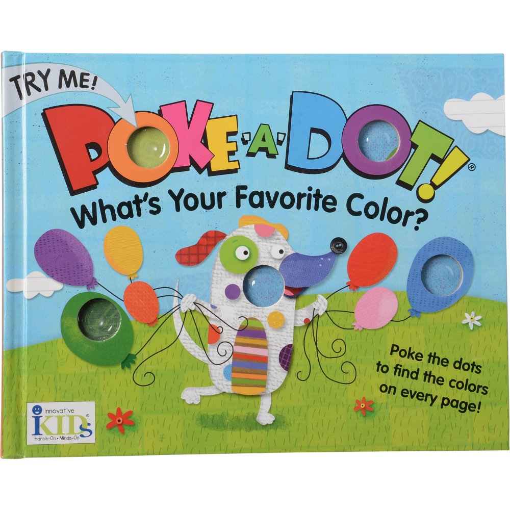 Melissa & Doug® Poke-A-Dot Book / What's Your Favorite Color? - 20 Pages