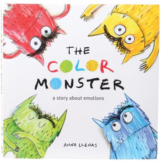 The Color Monster: a story about emotions (Hardcover Book)