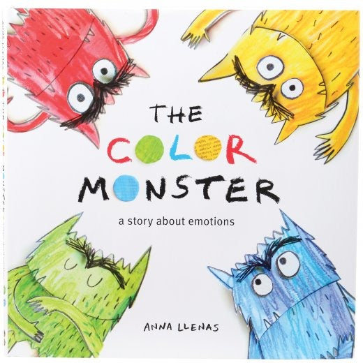 The Color Monster: a story about emotions (Hardcover Book) LB-10