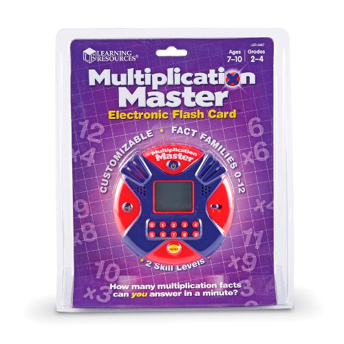 Multiplication Master Electronic Flash Card™