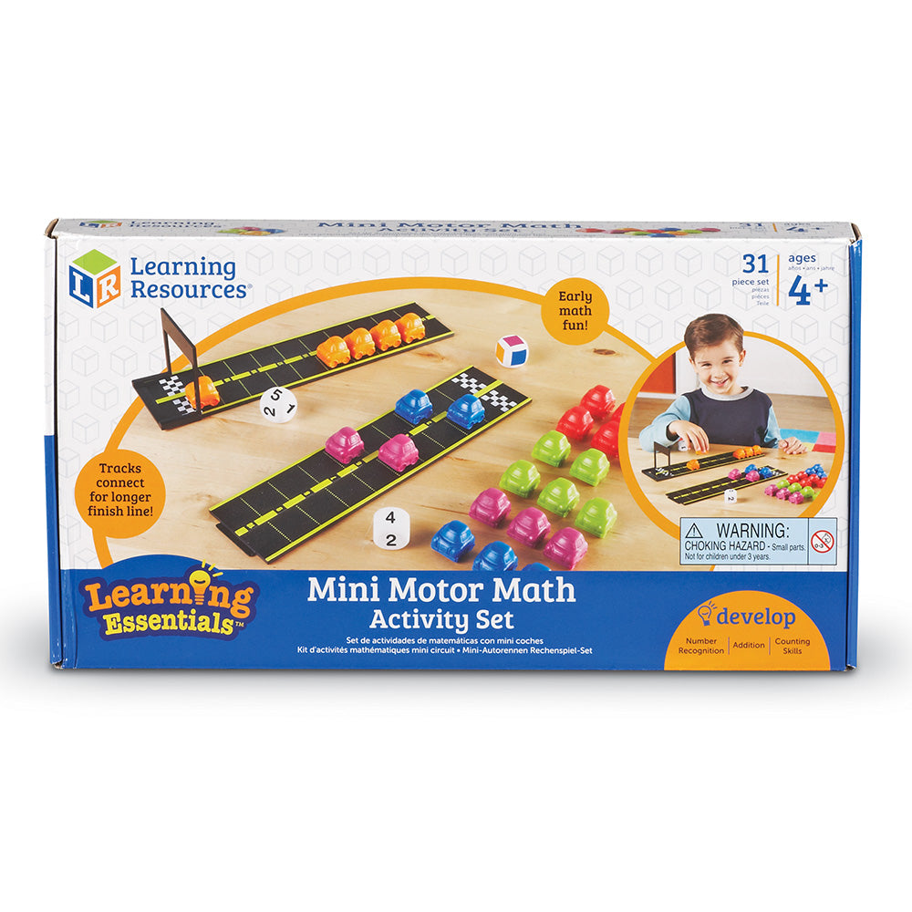 Learning Essentials™ Mini Motor Math Activity Set