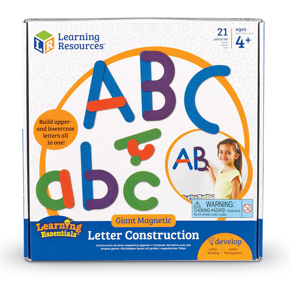 Learning Essentials™ Giant Magnetic Letter Construction