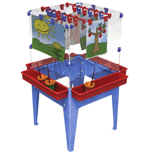 Toddler Size - Space-Saver 4-Sided Easel