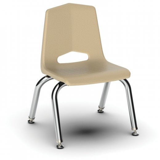 Beige Stacking Chair 10 in