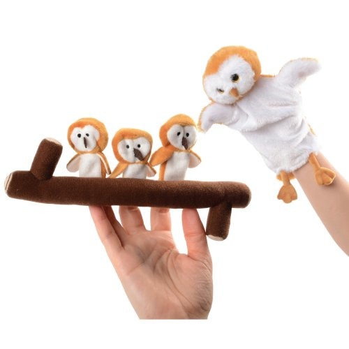 Owl Babies Puppets with Branch*