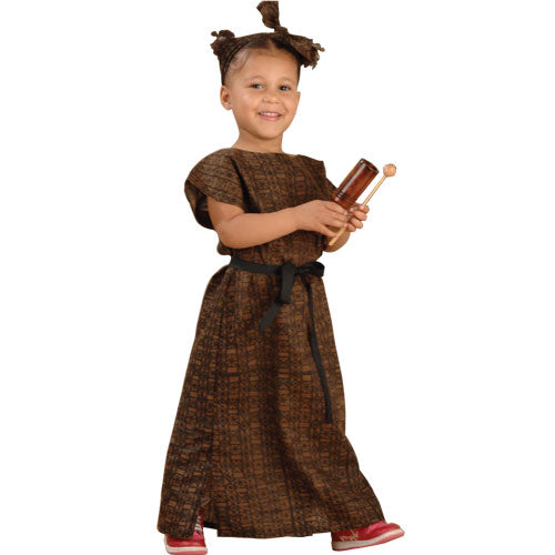 African Girl Ceremonial Clothing