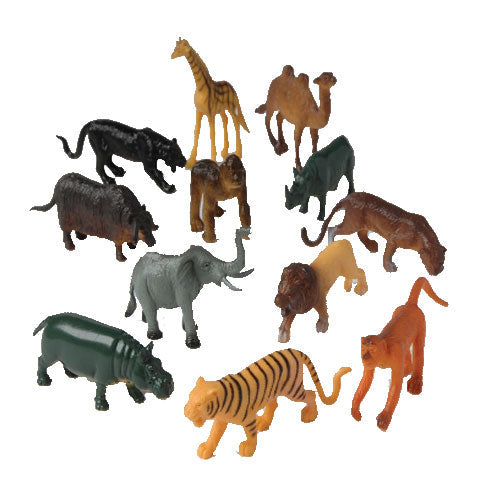 Block Play Animal Collection - Wild Animals