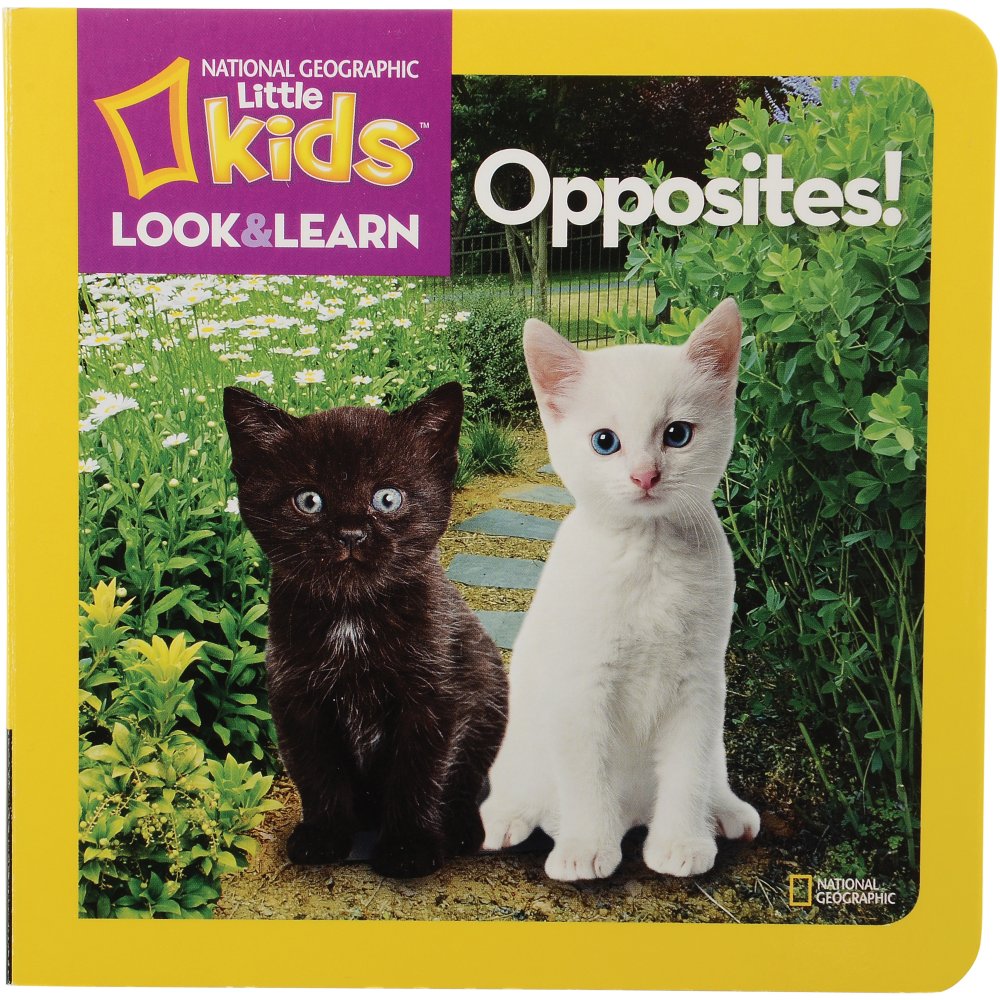 National Geographic Concepts Board Books - Opposites