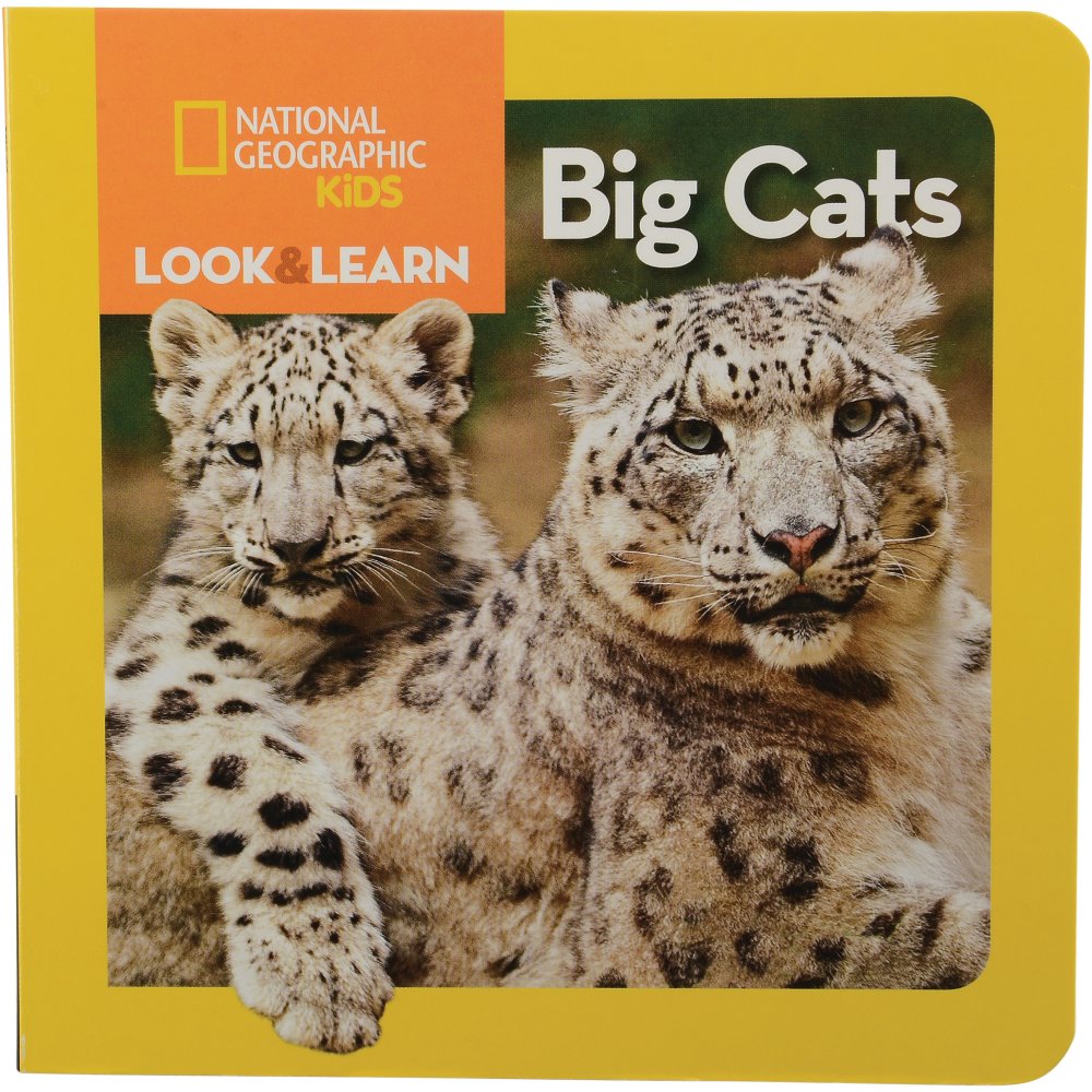 National Geographic Animals Board Book- Big Cats