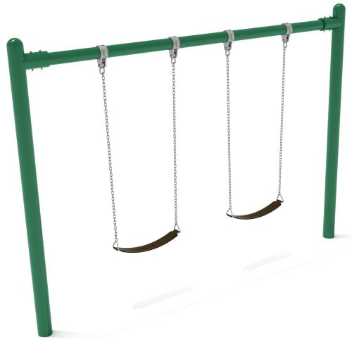 Single post best sale swing set