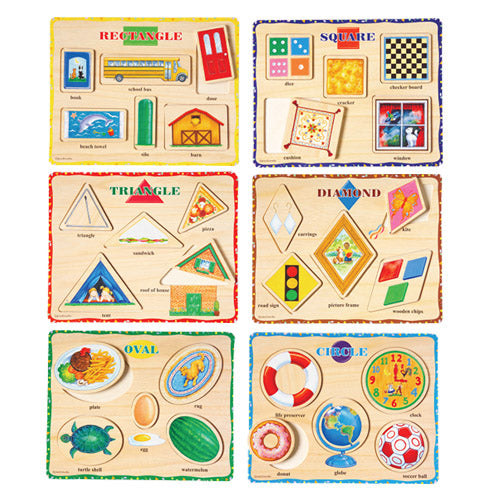 Learn-A-Shape Puzzles