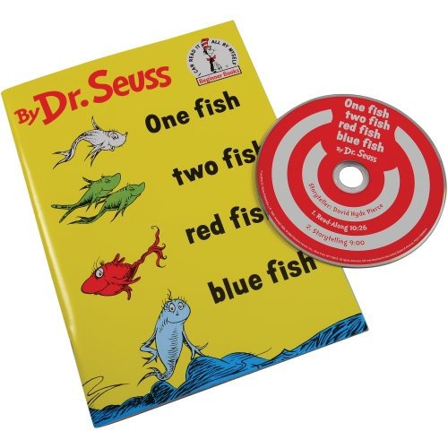 One Fish Two Fish Red Fish Blue Fish Book & CD