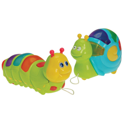 Pull Along Playset- Set of 2